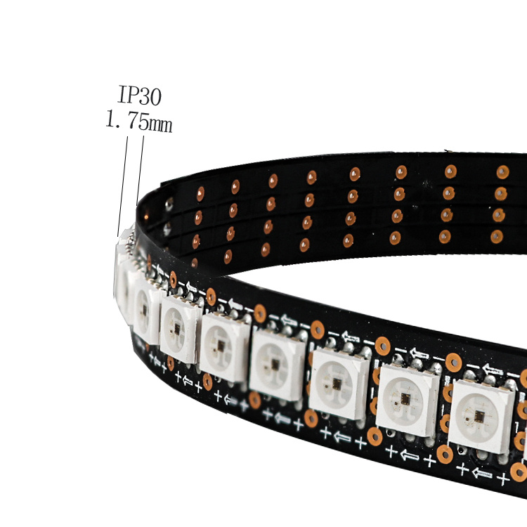 DC5V APA102C SK9822 144 LEDs addressable RGB pixel digital LED strip